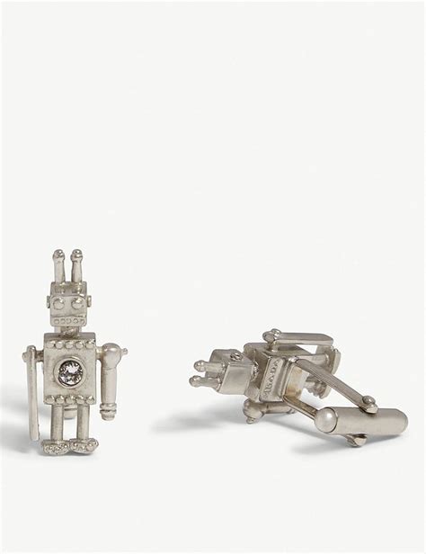 prada robot cufflinks|Prada Livermore.